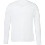 tentree Long Sleeve Tee in Fairtrade Organic Cotton for Men Transfer - ten White - Back