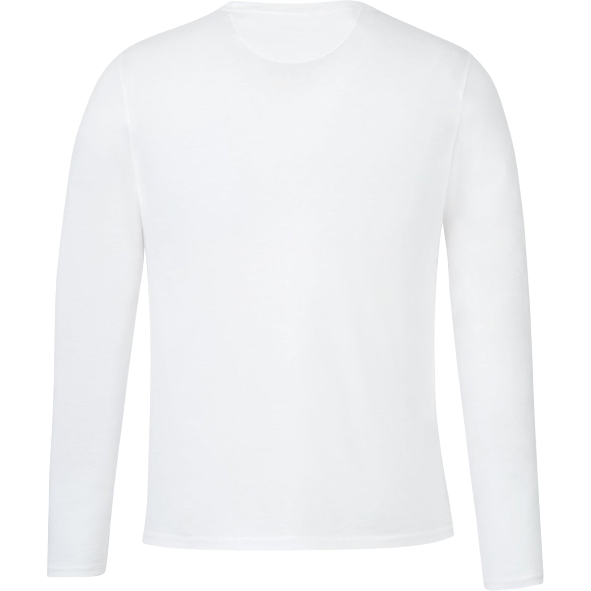 tentree Long Sleeve Tee in Fairtrade Organic Cotton for Men Transfer - ten White - Back