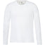 tentree Long Sleeve Tee in Fairtrade Organic Cotton for Men Transfer - ten White - Front