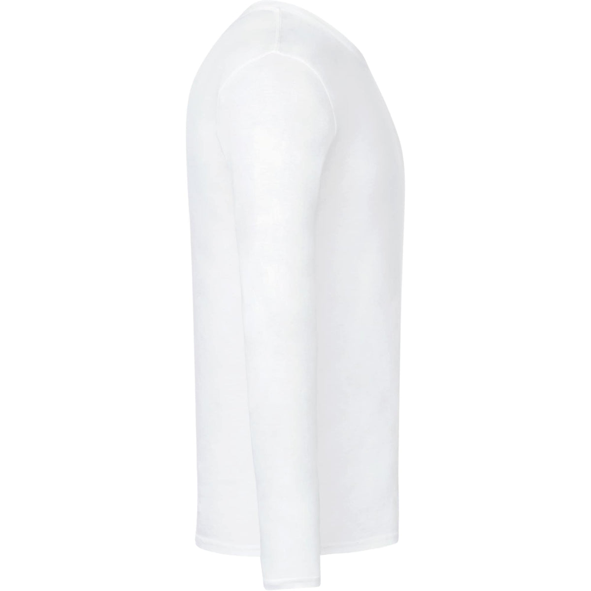 tentree Long Sleeve Tee in Fairtrade Organic Cotton for Men Transfer - ten White - Right Side