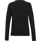 tentree Long Sleeve Tee in Fairtrade Organic Cotton for Women Transfer - ten Meteorite Black - Back