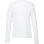 tentree Long Sleeve Tee in Fairtrade Organic Cotton for Women Transfer - ten White - Back
