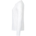 tentree Long Sleeve Tee in Fairtrade Organic Cotton for Women Transfer - ten White - Left Side