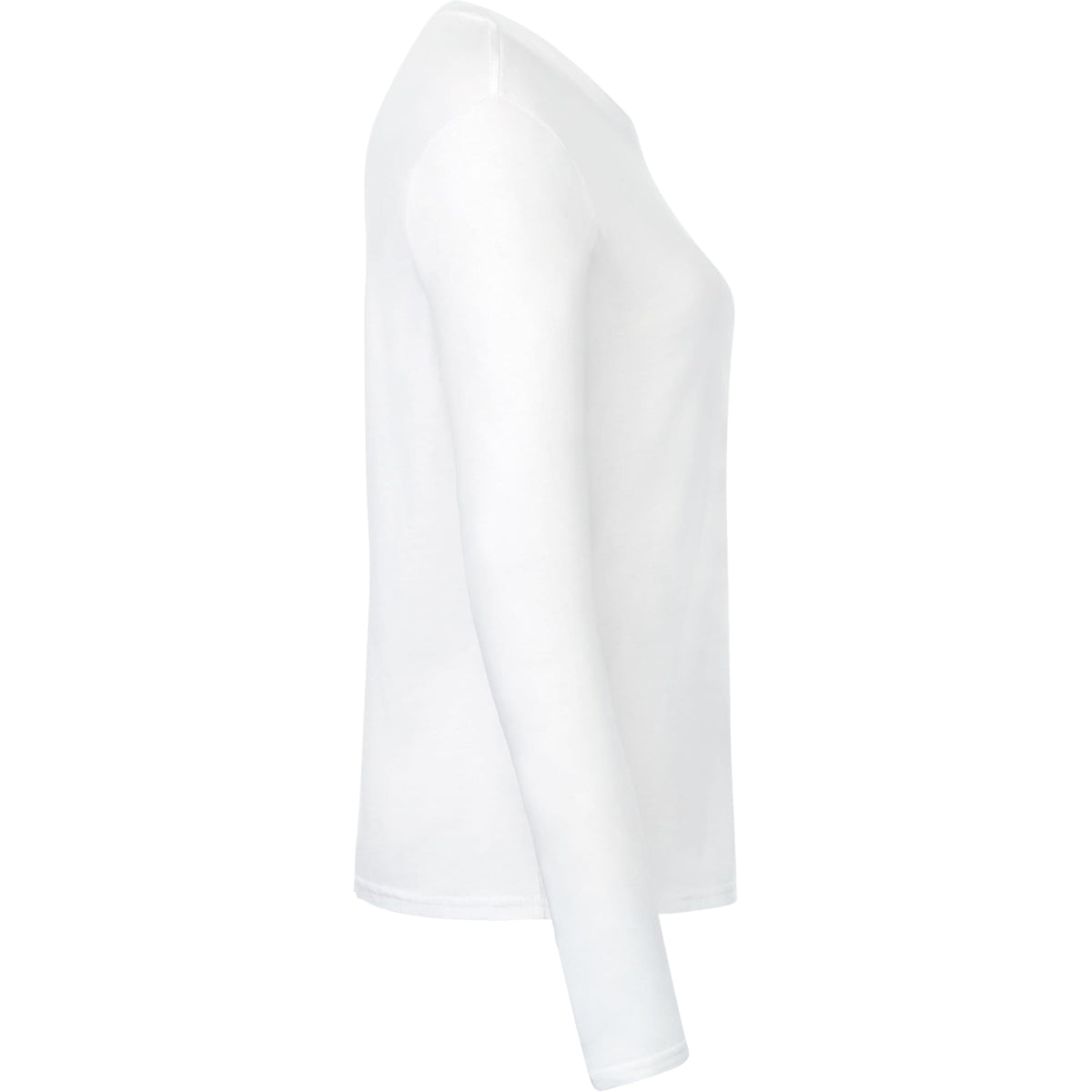 tentree Long Sleeve Tee in Fairtrade Organic Cotton for Women Transfer - ten White - Right Side