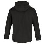 tentree Nimbus Waterproof Rain Jacket for Men Transfer - ten Meteorite Black - Back