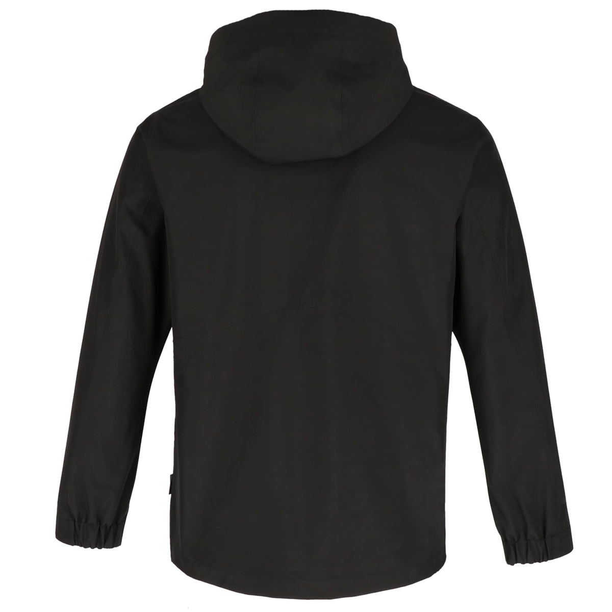 tentree Nimbus Waterproof Rain Jacket for Men Transfer - ten Meteorite Black - Back