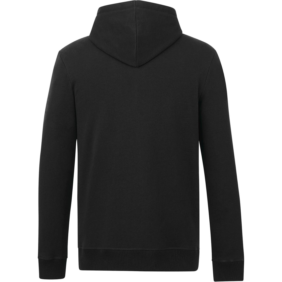 Tentree Organic Cotton Full Zip Hoodie for Men Transfer - ten Meteorite Black - Back