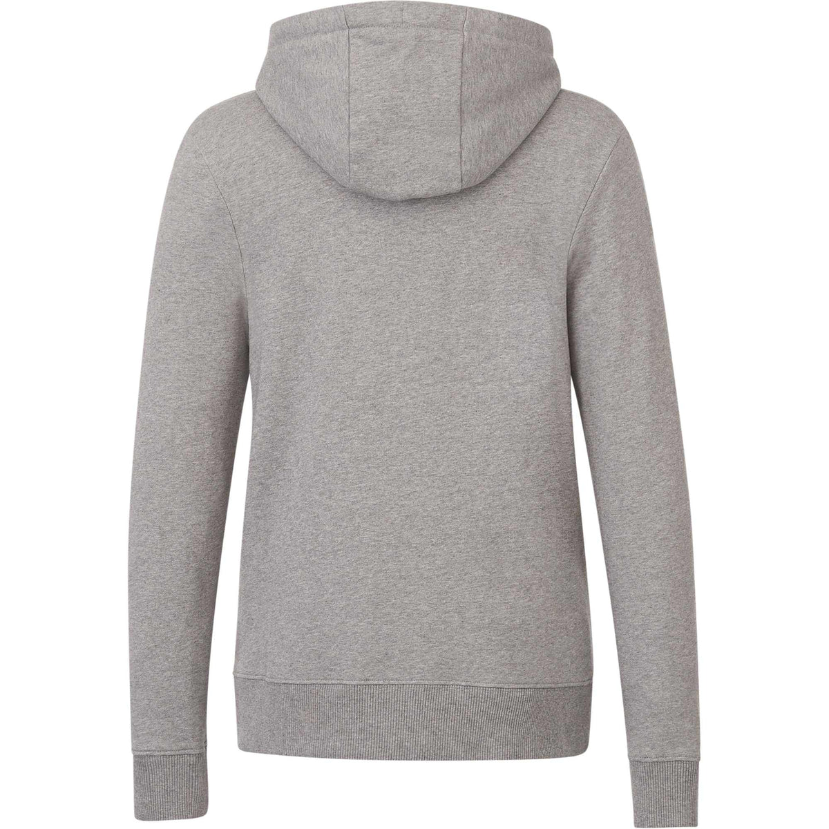 Tentree Organic Cotton Full Zip Hoodie for Women Transfer - ten Heather Grey - Back