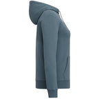 Tentree Organic Cotton Full Zip Hoodie for Women Transfer - ten Vintage Blue - Right Side