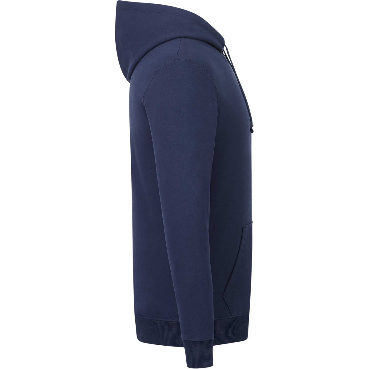 Tentree Organic Cotton Pullover Hoodie for Men Embroidery - ten Dress Blue - Right Side