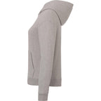 Tentree Organic Cotton Pullover Hoodie for Women Embroidery - ten Heather Grey - Left Side