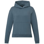 Tentree Organic Cotton Pullover Hoodie for Women Embroidery - ten Vintage Blue - Front