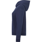 Tentree Organic Cotton Pullover Hoodie for Women Transfer - ten Dress Blue - Left Side