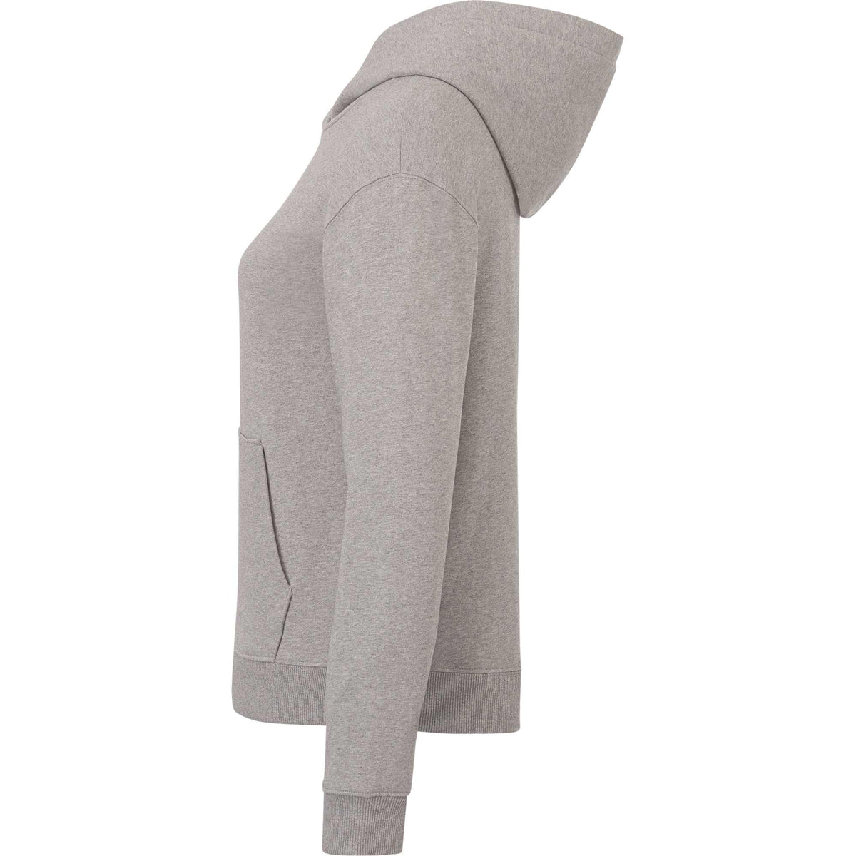 Tentree Organic Cotton Pullover Hoodie for Women Transfer - ten Heather Grey - Left Side