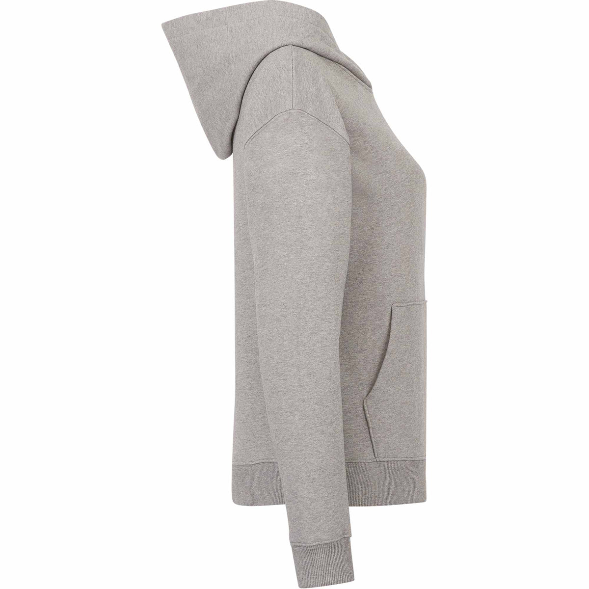 Tentree Organic Cotton Pullover Hoodie for Women Transfer - ten Heather Grey - Right Side