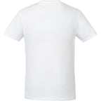 tentree Short Sleeve Tee in Fairtrade Organic Cotton for Men Embroidery - ten White - Back