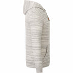 Tentree Space Dye Fleece Hoodie for Men Transfer - ten Hi Rise Grey Space Dye - Right Side