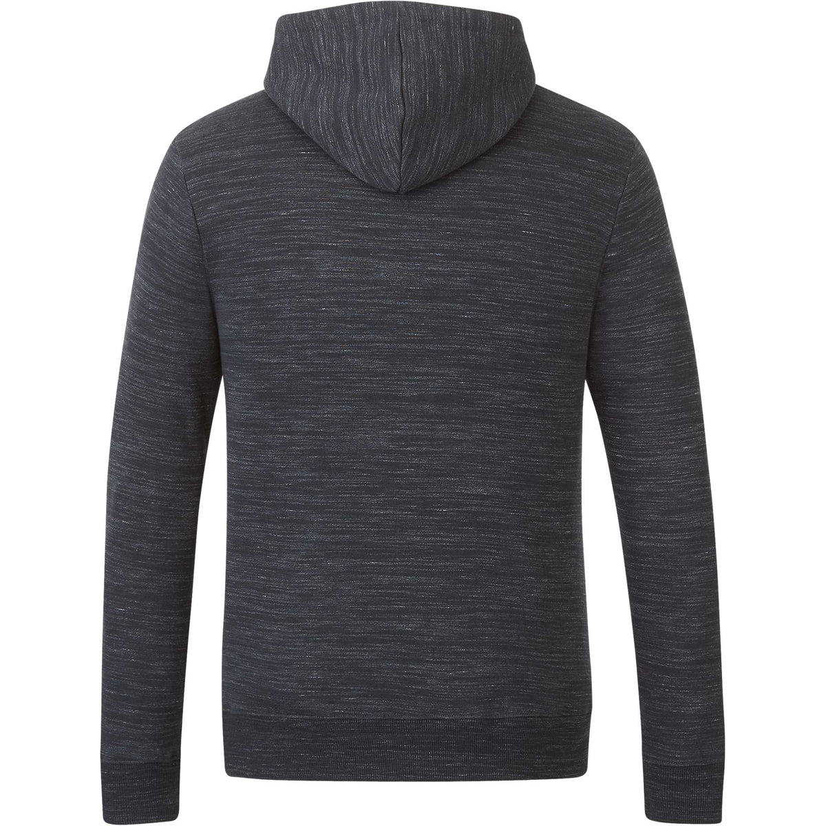 Tentree Space Dye Fleece Hoodie for Men Transfer - ten Meteorite Black Space Dye - Back