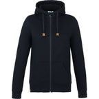 Tentree Space Dye Full Zip Fleece Hoodie for Women Transfer - ten Meteorite Black - Front