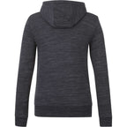 Tentree Space Dye Full Zip Fleece Hoodie for Women Transfer - ten Meteorite Black Space Dye - Back