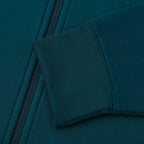 Tentree Stretch Knit Full Zip Hoodie for Men Embroidery - ten Reflecting Pond - Detail Cuff