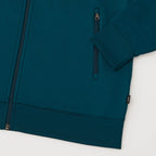 Tentree Stretch Knit Full Zip Hoodie for Men Transfer - ten Reflecting Pond - Detail Hem