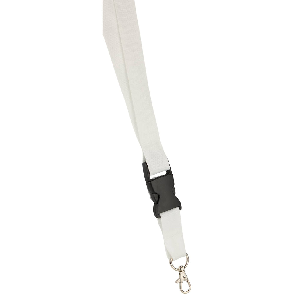 Textured Lanyard with Detachable Clip and D-Ring, 1 Inch Wide Sublimation - Sublimation - Detail 3
