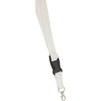 Textured Lanyard with Detachable Clip and D-Ring, 1 Inch Wide Sublimation - Sublimation - Detail 3