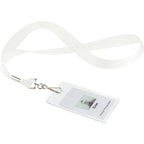 Textured Lanyard with Swivel Hook, 1 Inch Wide Sublimation - Sublimation - Badge