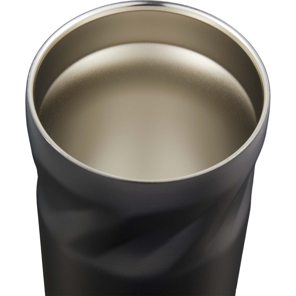 Thalia Geometric Grip Vacuum Tumbler, 16 oz Laser Engraving - Black - Detail 2