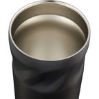 Thalia Geometric Grip Vacuum Tumbler, 16 oz Laser Engraving - Black - Detail 2