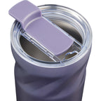 Thalia Geometric Grip Vacuum Tumbler, 16 oz Laser Engraving - Future Dusk - Detail
