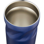Thalia Geometric Grip Vacuum Tumbler, 16 oz Laser Engraving - Navy - Detail 2