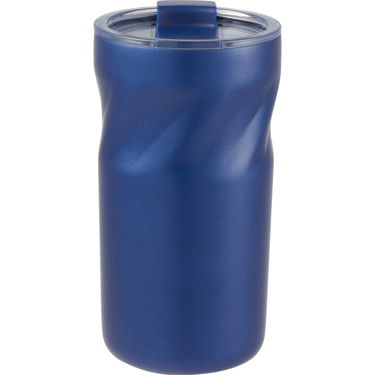 Thalia Geometric Grip Vacuum Tumbler, 16 oz - Navy - Front
