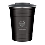 The Stainless Steel Cup, 16 oz - Black - Laser Engraving