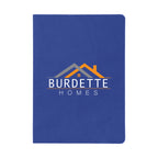 Theo Notebook in Kraft Paper with Sticky Notes - Royal Blue - Full Color