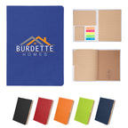 Theo Notebook in Kraft Paper with Sticky Notes