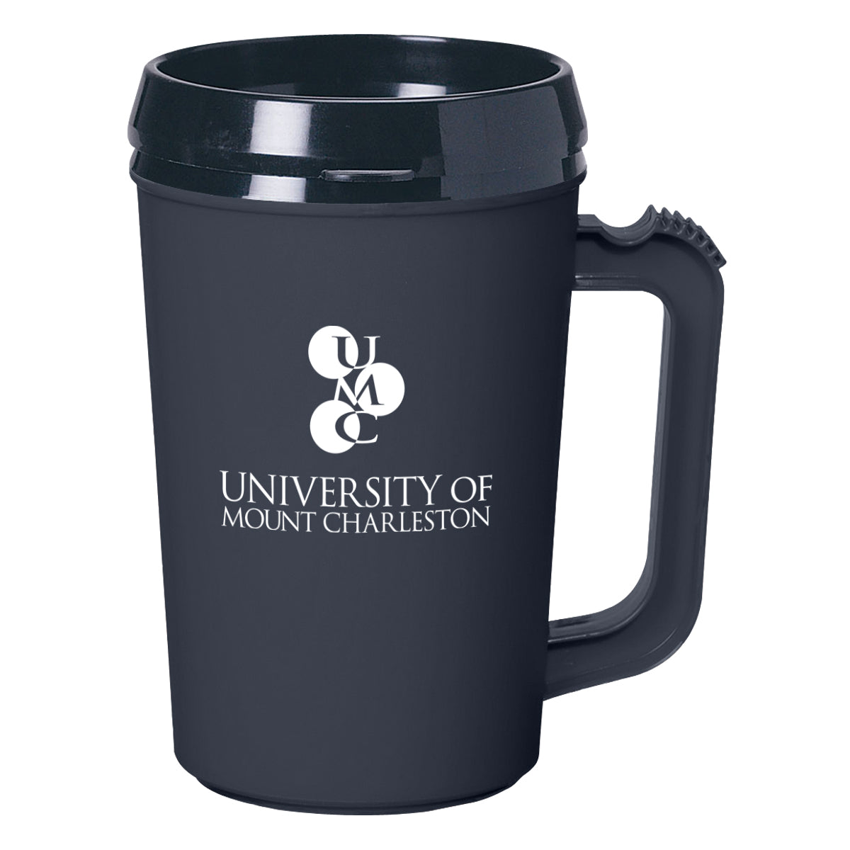 Thermo Insulated Mug, 22 oz - Black - Silk Screen