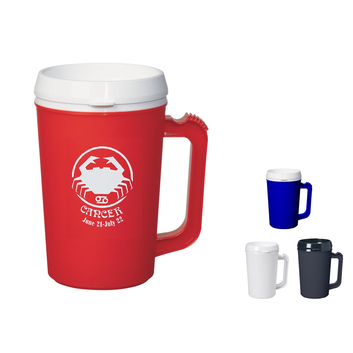 Thermo Insulated Mug, 22 oz - Blue