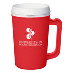 Thermo Insulated Mug, 22 oz - Red - Silk Screen