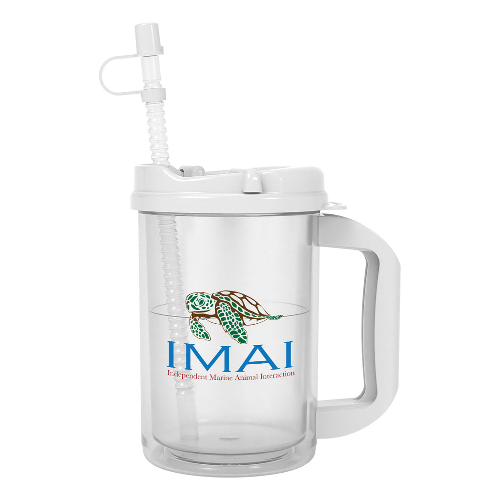 Thermo Mug, 20 oz - Clear - Full Color