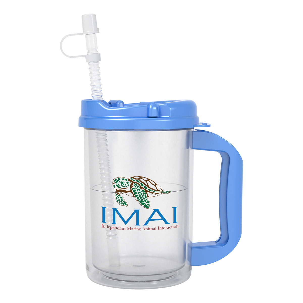 Thermo Mug, 20 oz - Clear - Full Color