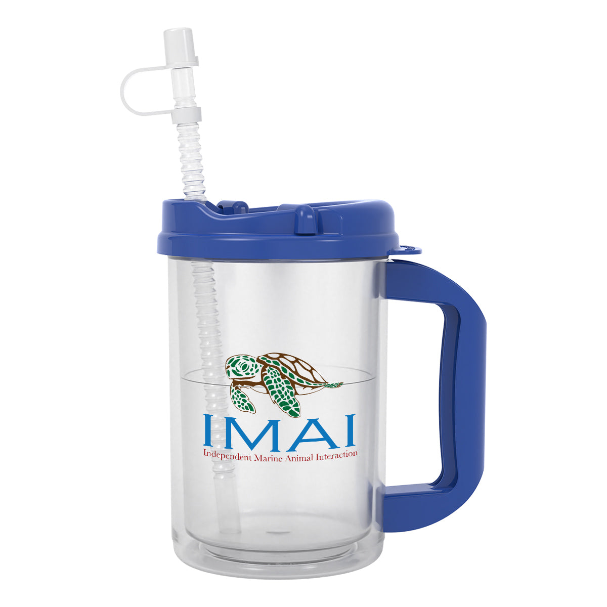 Thermo Mug, 20 oz - Clear - Full Color
