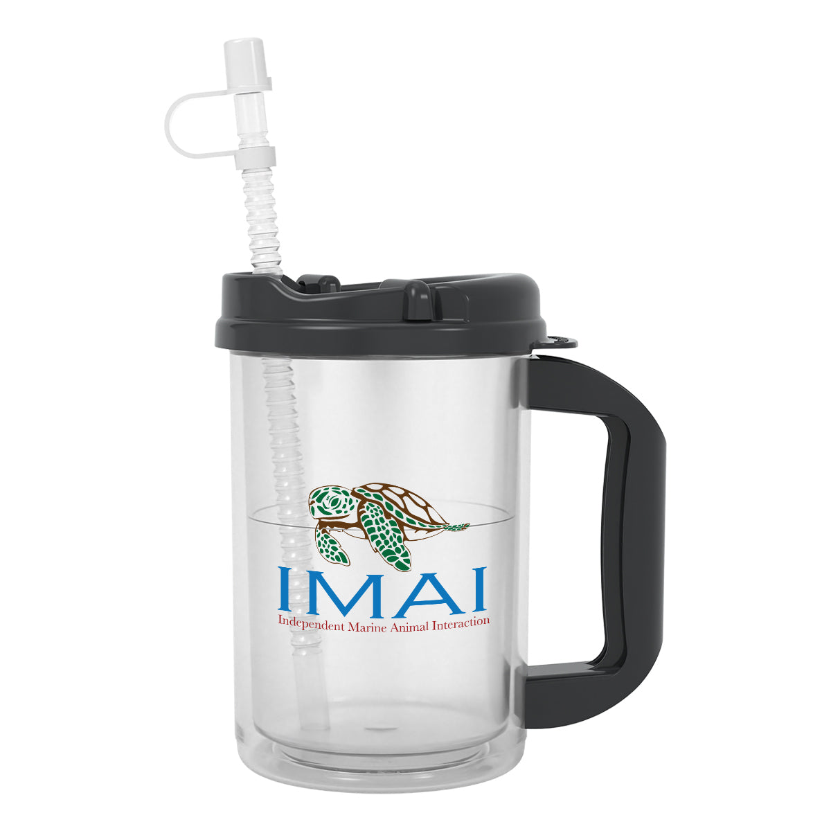 Thermo Mug, 20 oz - Clear - Full Color