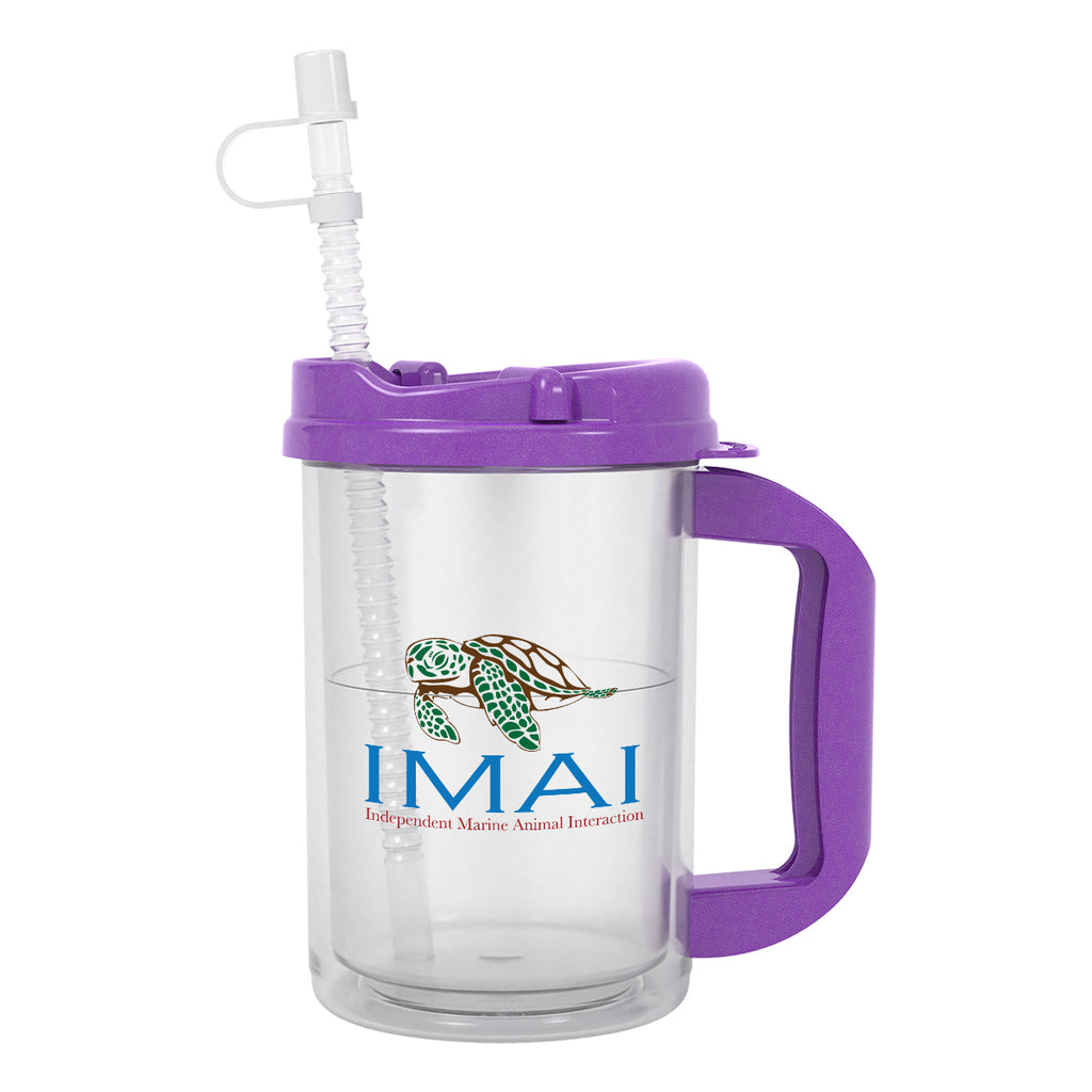Thermo Mug, 20 oz - Purple - Full Color