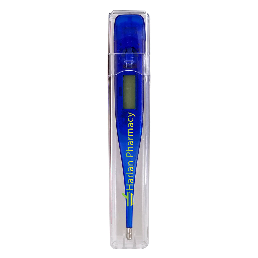 Thermometer, Digital - Translucent Blue - Full Color