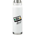 Thor Copper Insulated Bottle, 32 oz Full Color - White - Front 2