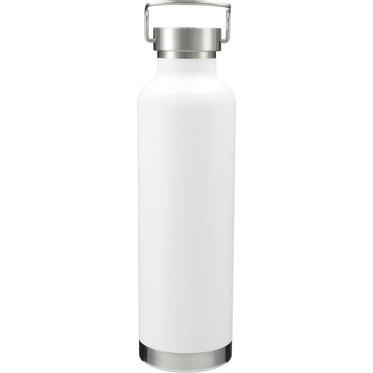 Thor Copper Insulated Bottle, 32 oz Laser Engraving - White - Back 2