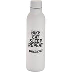 Thor Copper Insulated Bottle with Narrow Mouth, 17 oz - White - Front 2