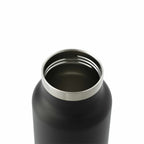 Thor Copper Insulated Bottle with Straw Lid, 25 oz Full Color - Black - Left Angle 3